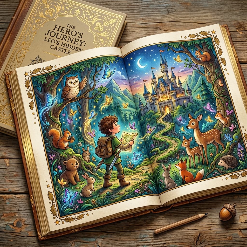 regal d'història d'aniversari custom artwork