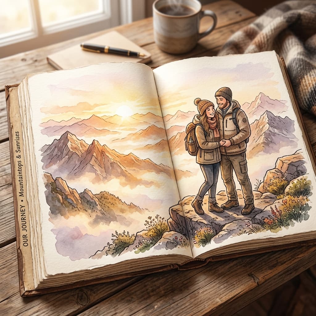 llibre personalitzat per a parelles custom artwork