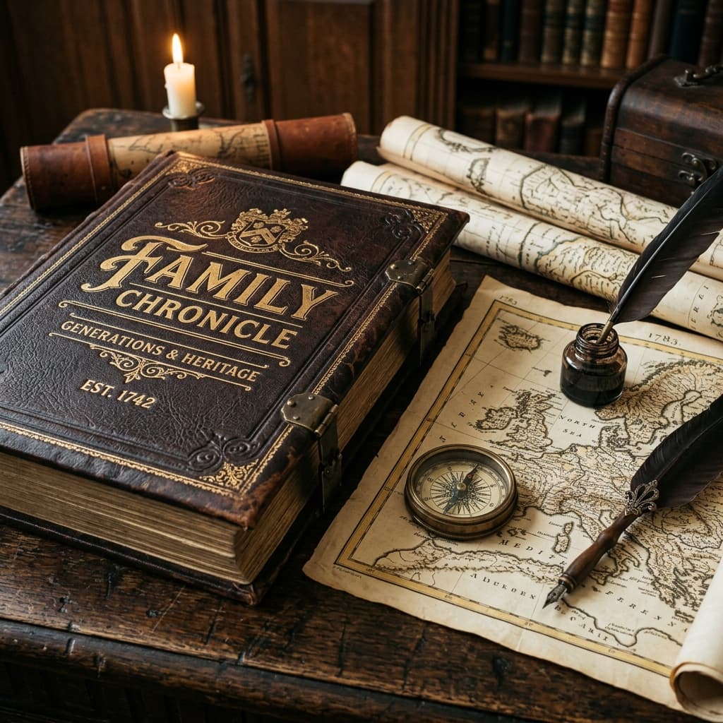 Turn family history into a book